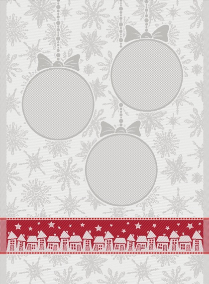 Trapo de cocina - Casette - Rojo Lurex