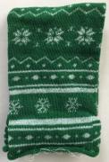 Tubular elástico - Nórdico - Verde/Blanco - 30x8cm.