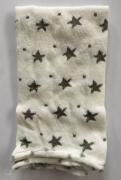 Tubular elástico - Estrellas - Gris/Blanco - 30x8cm.