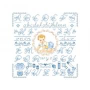 Petit ABC « Bébé » bleu