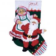 Calcetín Dancing Claus