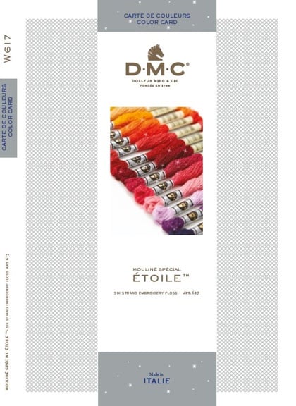 Fichero colores DMC Étoile