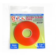 Cinta adhesiva transparente 6mm - 15m