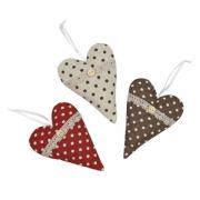 Decoración para colgar - 3 Corazones