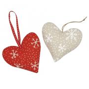 Decoración para colgar - 2 Corazones