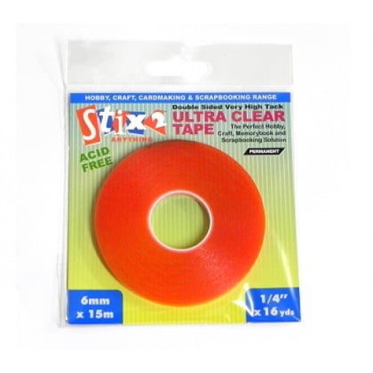 Cinta adhesiva transparente 6mm - 15m