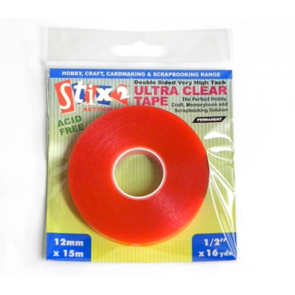 Cinta adhesiva transparente 12mm - 15m