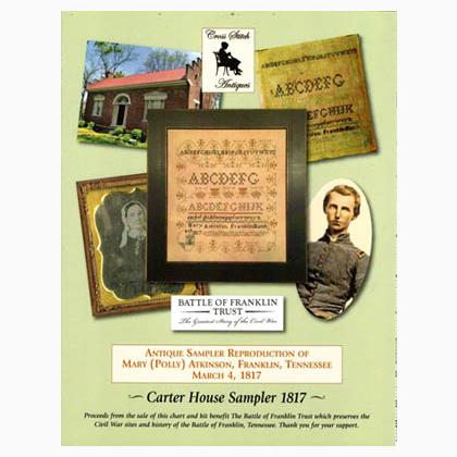 Carter House Sampler 1817