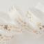 Cinta Metallic Prosecco Ho Ho Ho 15mm - Blanco/dorado