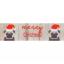Cinta Merry Christmas Pug 25mm -Multicolor