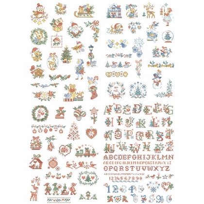 La grande histoire des mini-motifs de Noël