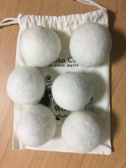 Bolas de lana para secadora
