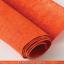 Tela de papel cuero de imitación Kraft-tex® – Mandarina Tango