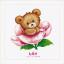 Sampler de nacimiento - Cute Bear