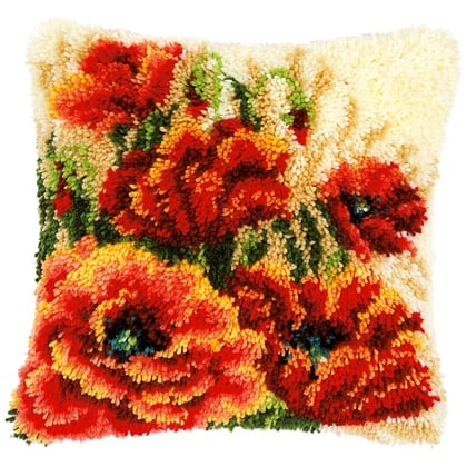Cojin Poppies