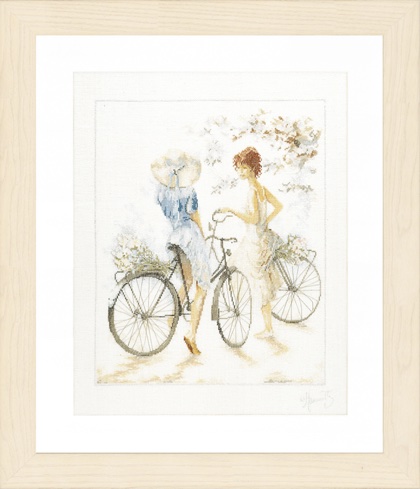 Chicas en bicicleta