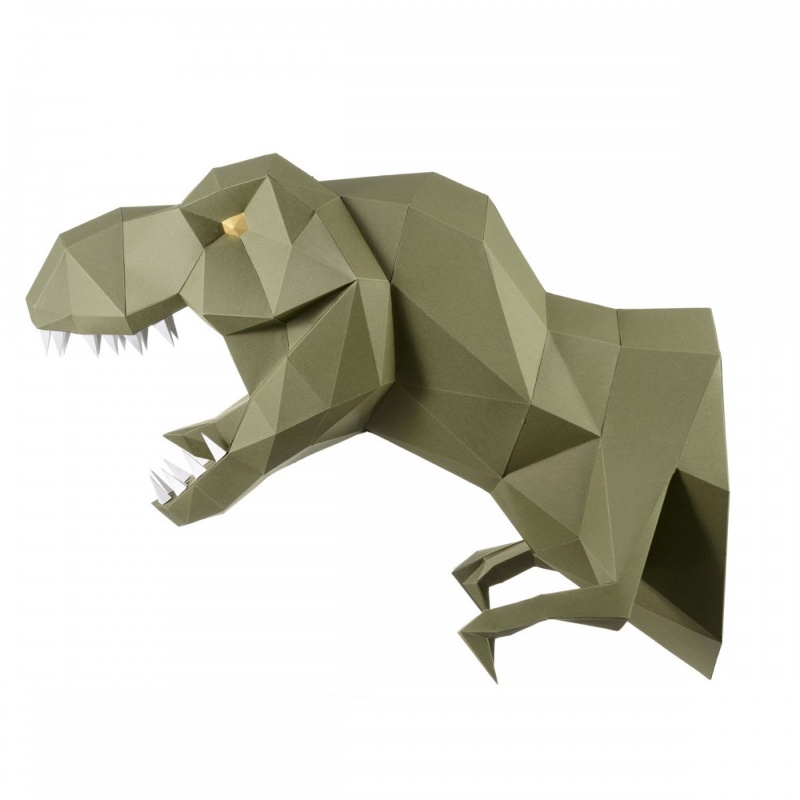 Dinosaurio - Kit de papercraft de Wizardi - Modelos 3D - Decoraciones,  Papel, Colores - Casa Cenina