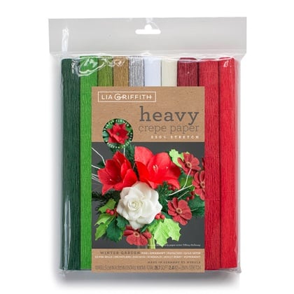 Kit Papel crepé - Winter Garden Collection