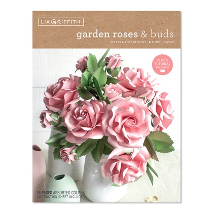 Kit Rosas & Brotes papel esmerilado