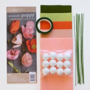 Kit Amapola de papel crepé