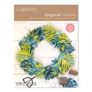 Kit Hojas Tropicales papel esmerilado