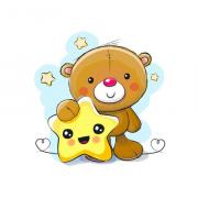 Little Bear with Star