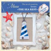Faro blanco y azul
