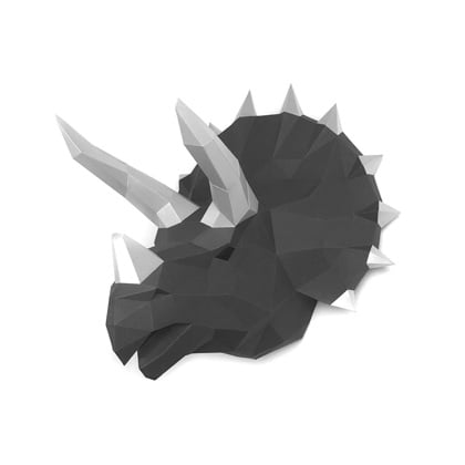 Dinosaurio Graphite - Kit de papercraft