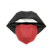 Labios Negro/Rojo - Kit de papercraft
