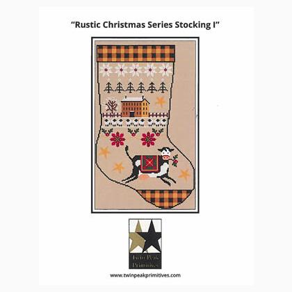 Rustic Christmas Series Stocking I