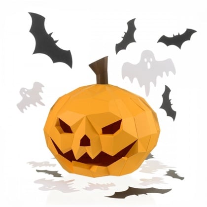 Calabaza & C. - Kit de papercraft