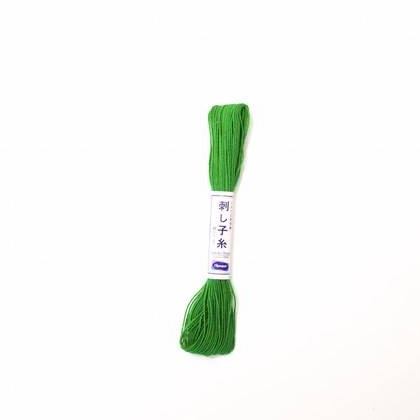 Hilo para Sashiko Verde brillante