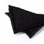 Parche decorativo bordado, negro