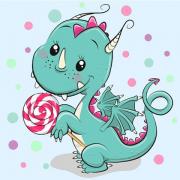 Dragon with Candy