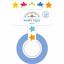 Cinta adhesiva decorativa 15mm - Super Star, School Days