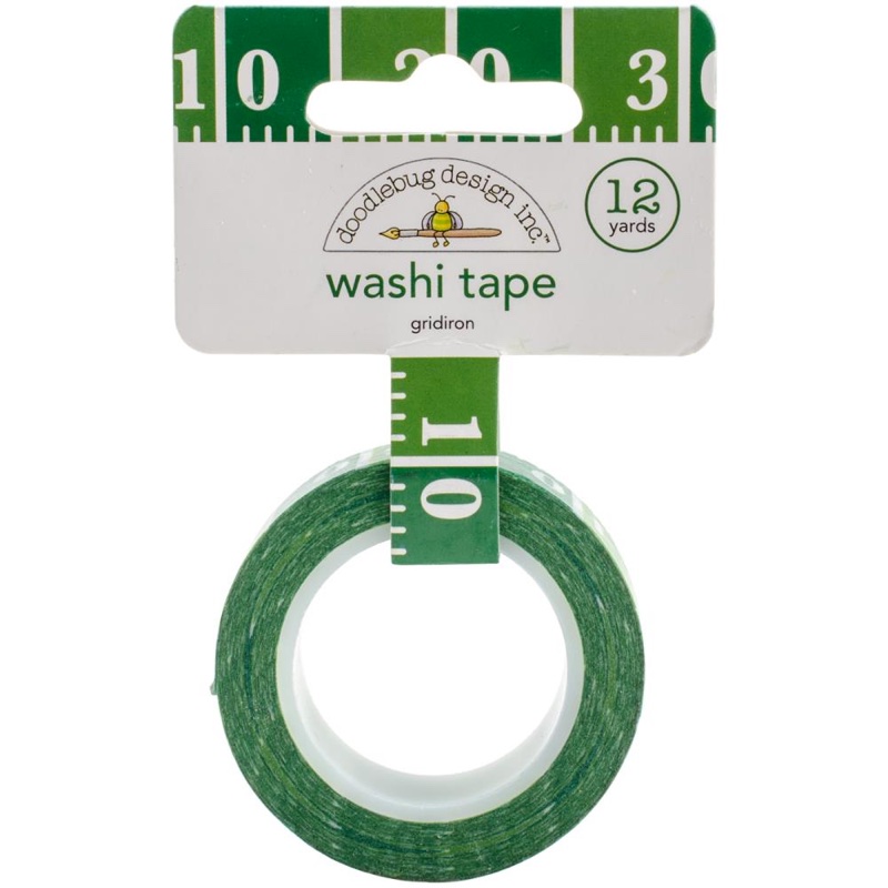 Cinta adhesiva decorativa 15mm - Touchdown Gridiron de Doodlebug Design -  Washi Tape - Decoraciones, Papel, Colores - Casa Cenina