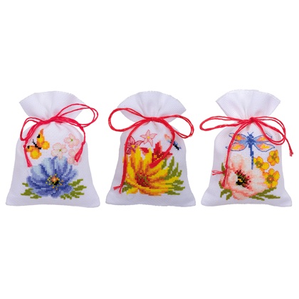 Bolsitas Popurrí: Flores coloridas