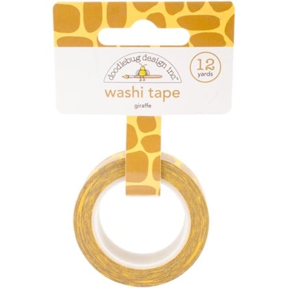 Cinta adhesiva decorativa 15mm - Giraffe