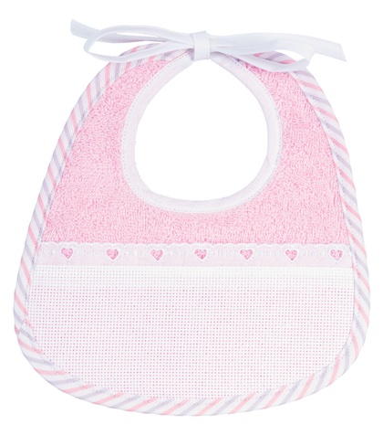 Babero - Classic esponja - Rosa