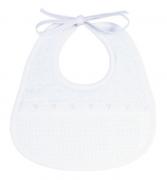 Babero - Classic esponja - Blanco