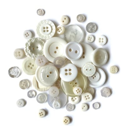 Antique White - Botones MJ112