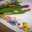 Mesa de centro - Flores de colores