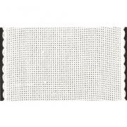 Franja de tela aida 14ct. - Blanco