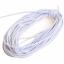 Cordón elástico Ø 3 mm blanco