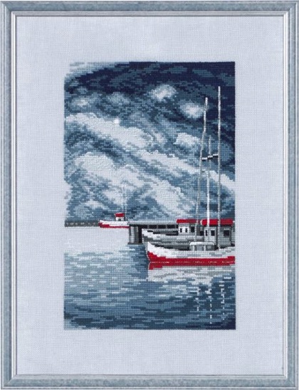 Muelle y barcos