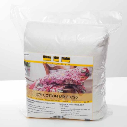 Guata com mezcla de fibras naturales 279 Cotton Mix 220x270cm.