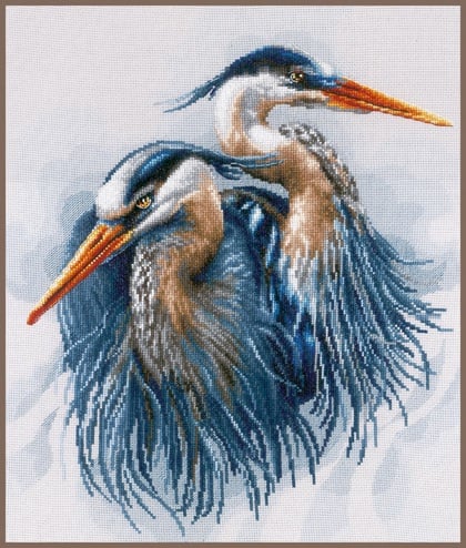 Gran Garzas azul