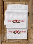 Toallas de Navidad - Happy Holidays