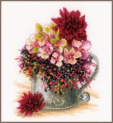Ramo de flores rosadas