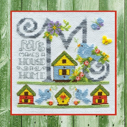 Pattern of the Month (February 2020) - Spring Home Banner \"M\"